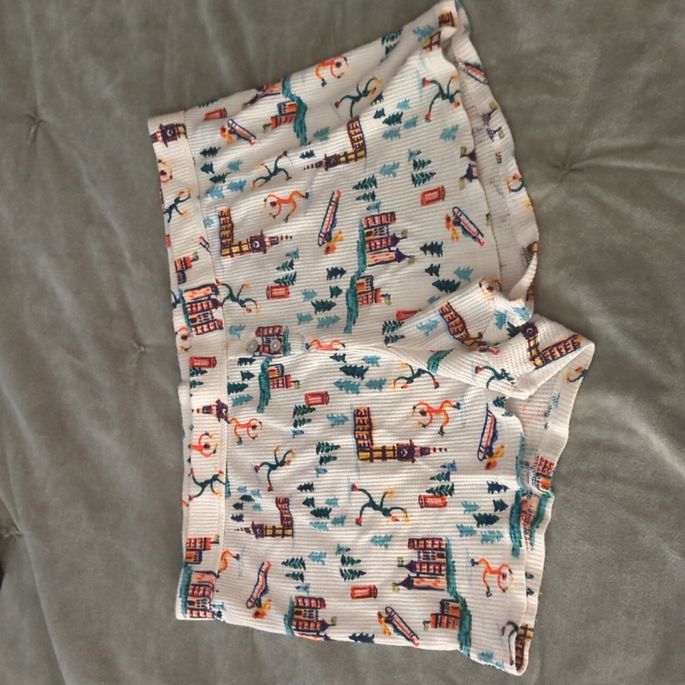 Aerie Christmas Pajama Shorts